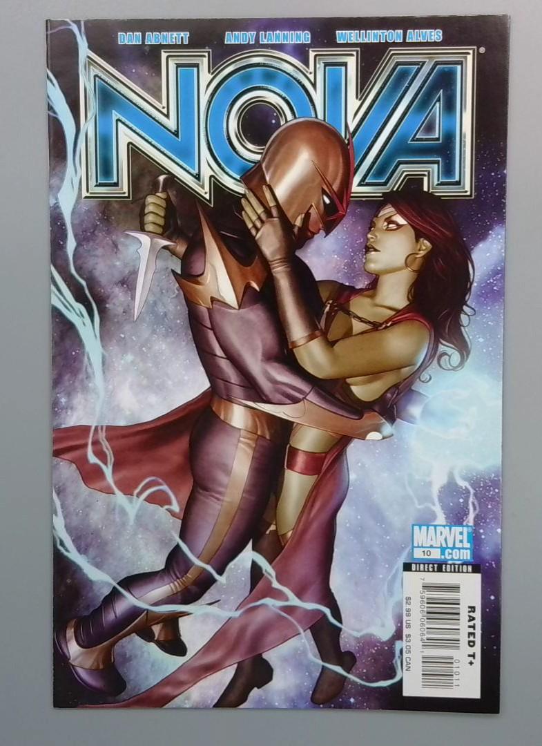 Nova #10, NM- Direct Edition, Marvel Comics, 2008