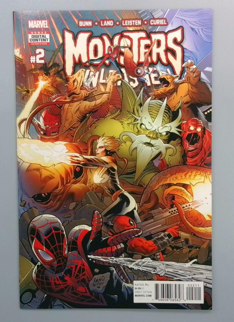 Monsters Unleashed #2, NM Marvel Comics, 2017