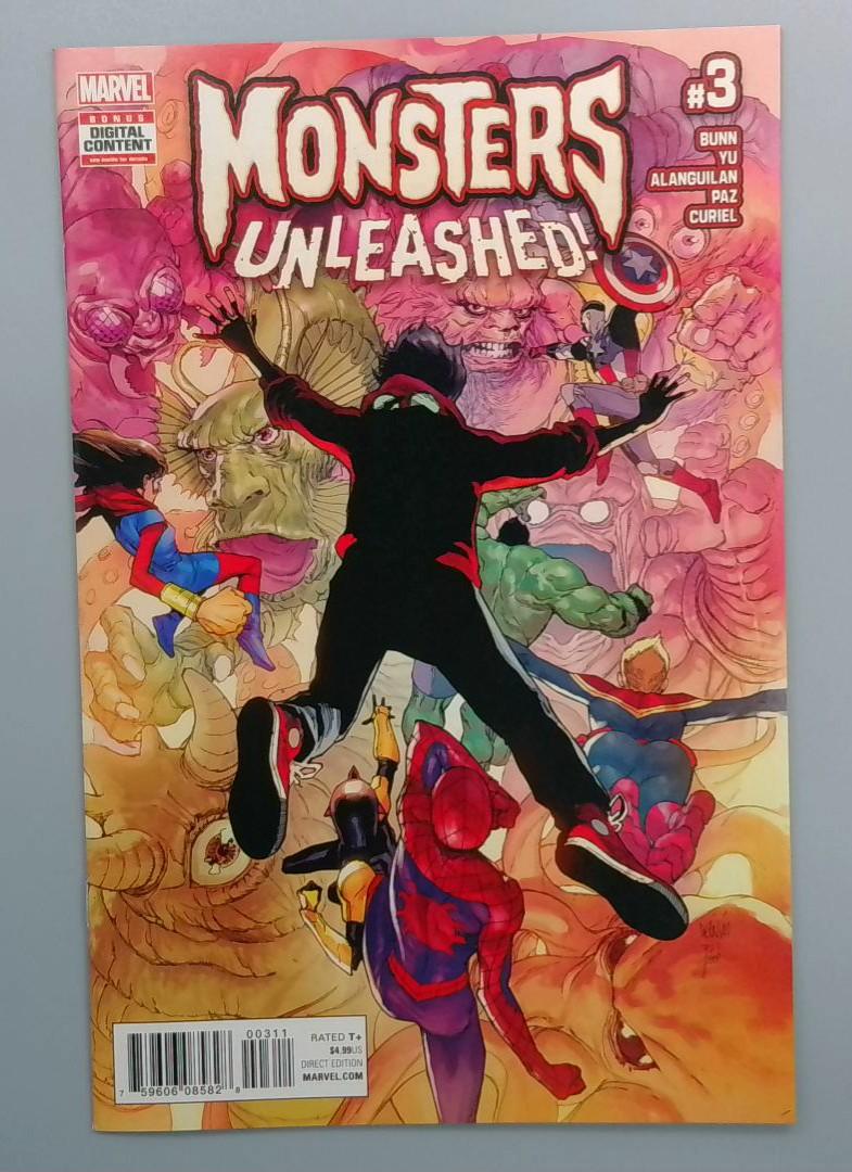Monsters Unleashed! #3, NM Marvel, 2017