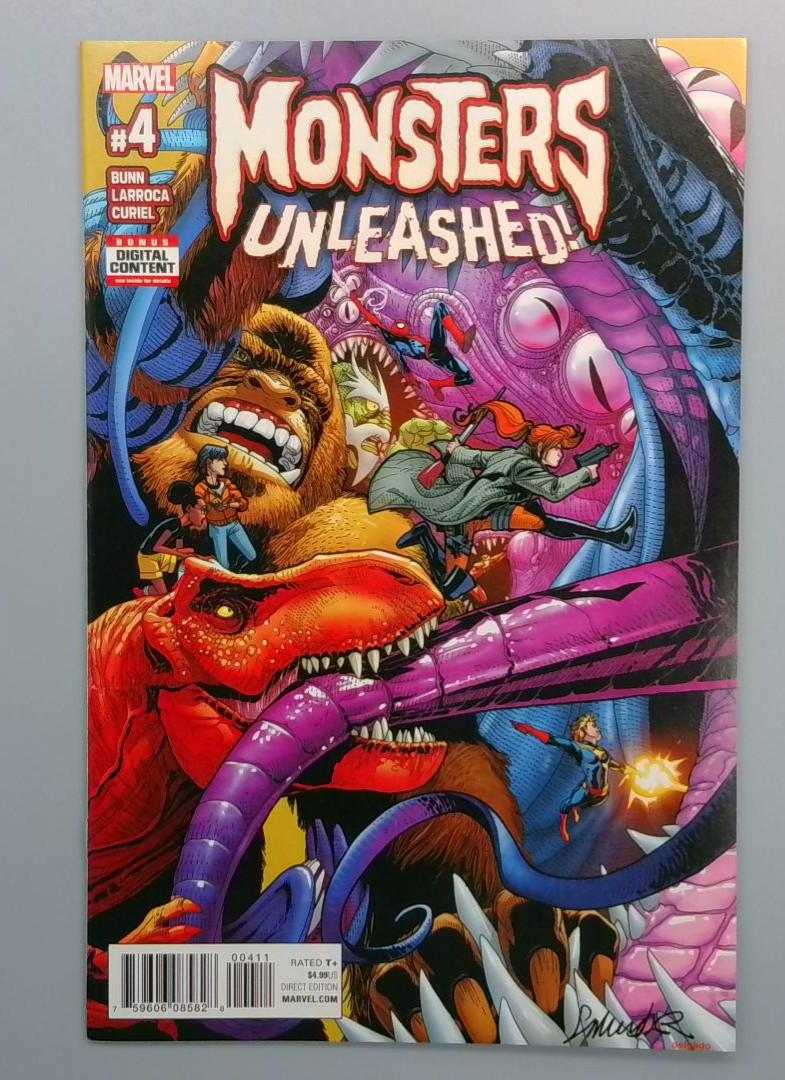 Monsters Unleashed #4, NM Marvel Comics, 2017