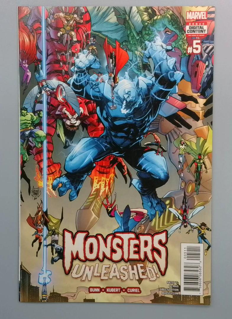 Monsters Unleashed #5, NM Marvel, 2017
