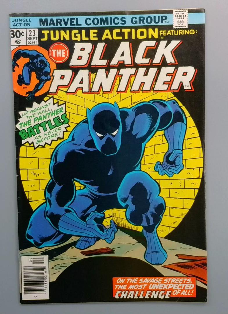 Jungle Action #23 FN Iconic John Byrne Cover Marvel Comics, 1976
