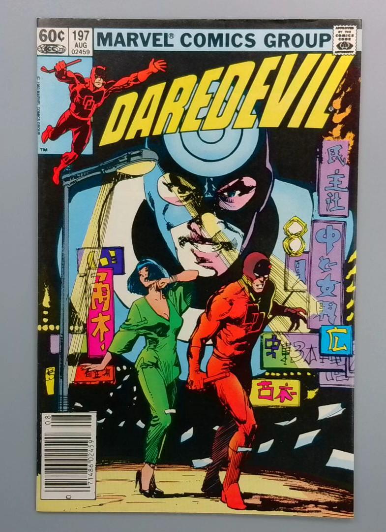 Daredevil #197, VF Newsstand, 1st Yuriko Marvel Comics, 1983