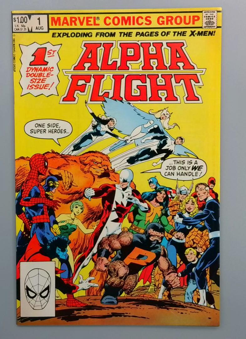 Alpha Flight #1, NM 1st Issue, Marvel Comics Group, 1983