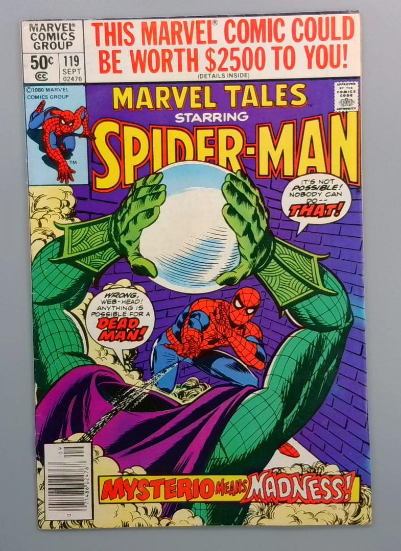 Marvel Tale #119, Mysterio Means Madness, Marvel Comics, 1980