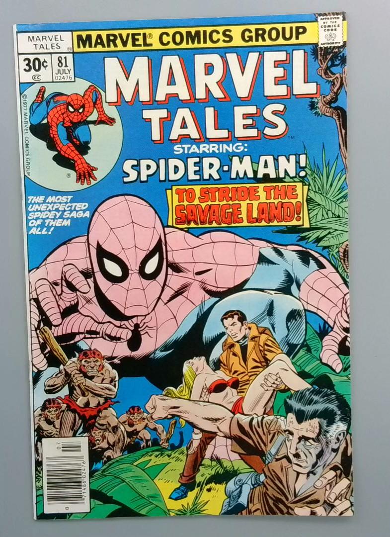 Marvel Tales #81, Spider-Man, Marvel Comics Group, July 1976