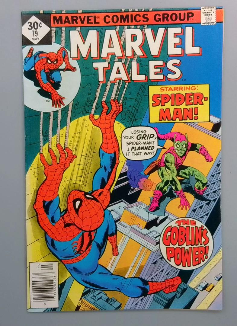 Marvel Tales #79, VF Spider-Man, Marvel Comics 1977