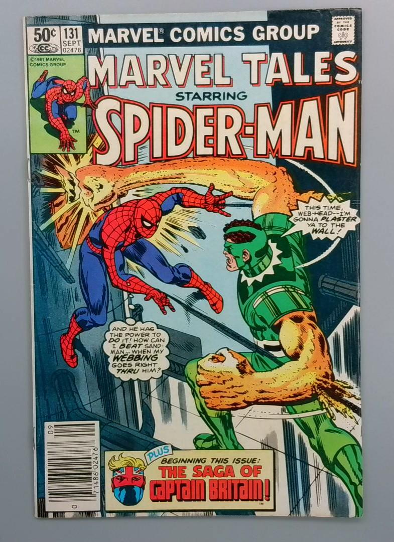 Marvel Tales #131 Starring Spider-Man Marvel Comics Group, 1981