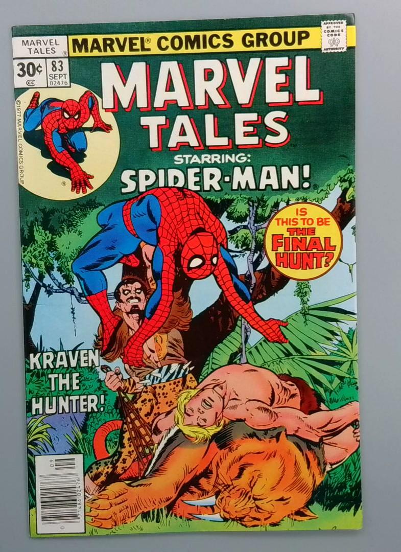 Marvel Tales #83, Starring Spider-Man, Marvel Comics Group, 1976