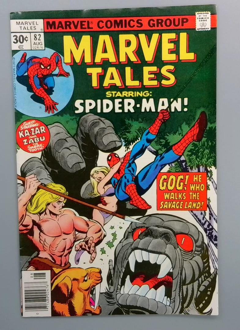 Marvel Tales #82, Spider-Man, Marvel Comics Group, Aug 1976