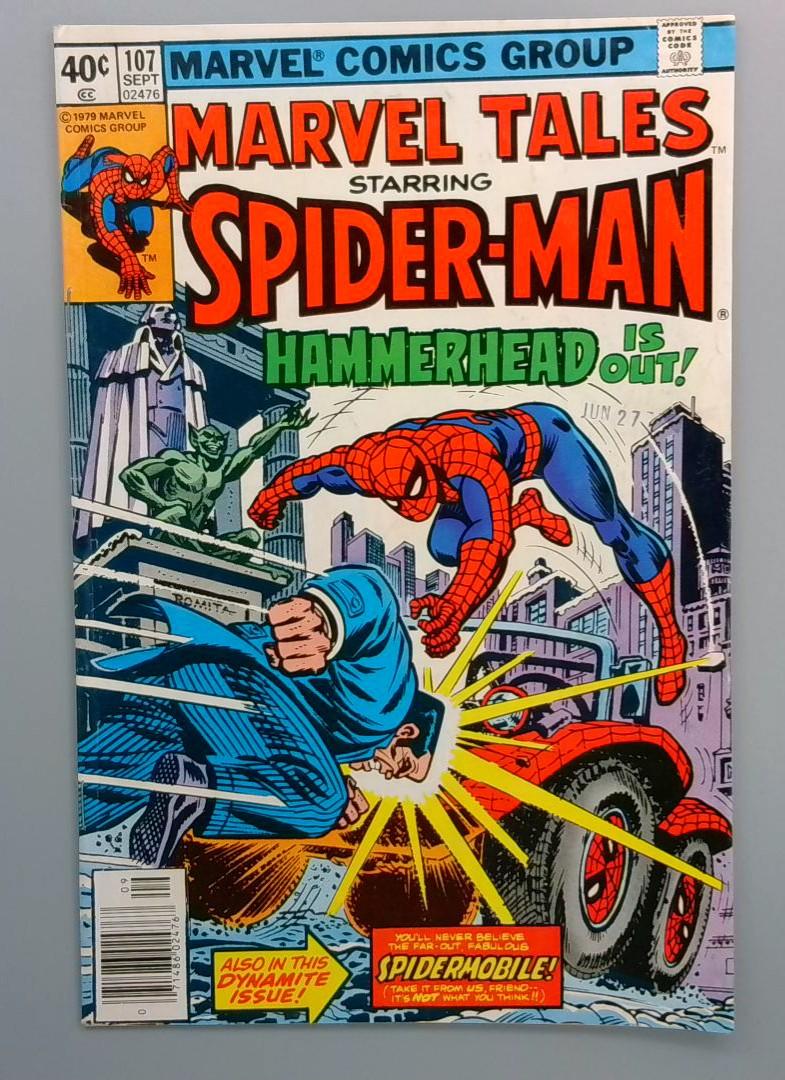 Marvel Tales #107, Starring Spider-Man, Marvel Comics, 1979