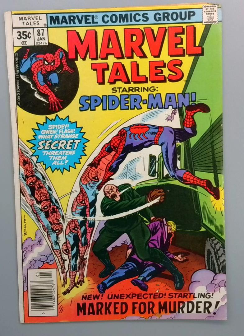 Marvel Tales #87, Starring Spider-Man, Marvel Comics, January 1977