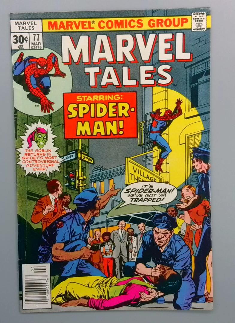 Marvel Tales #77, Spider-Man, Marvel Comics Group, 1976