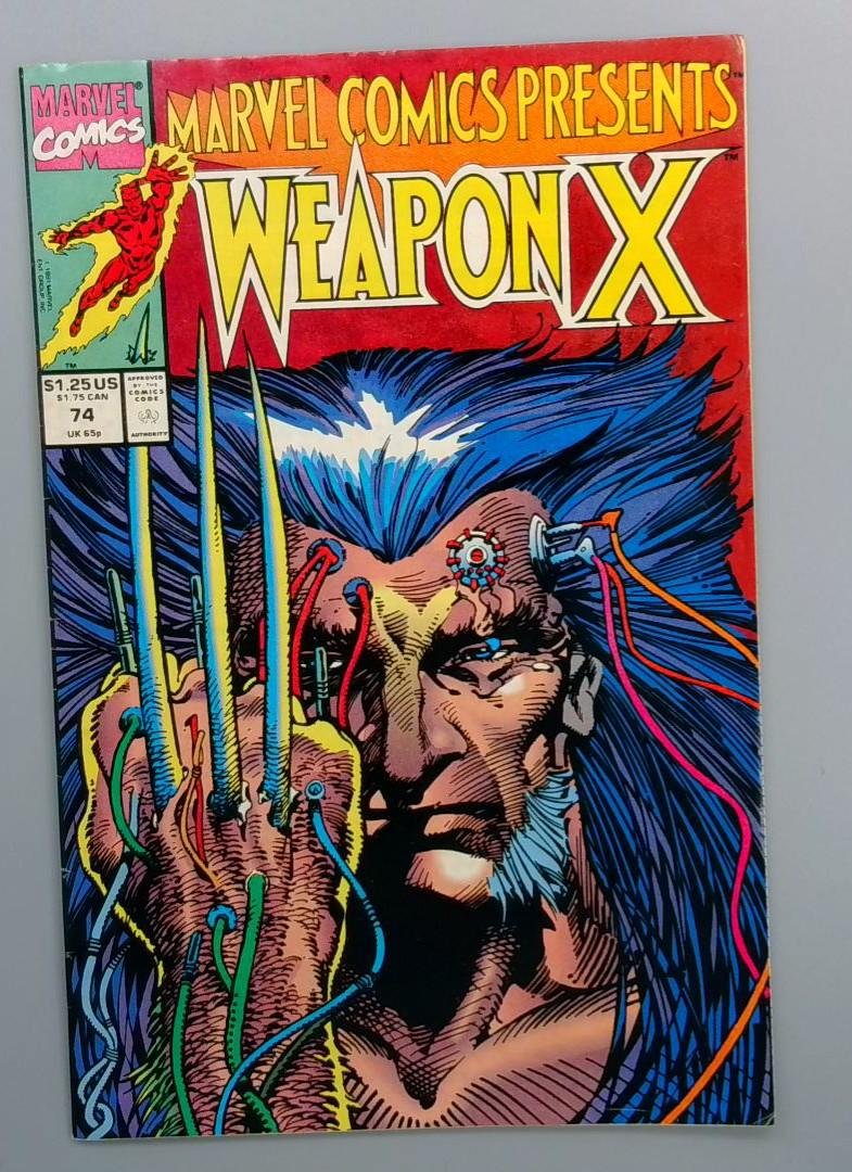 Weapon X #74, Marvel Comics, 1992