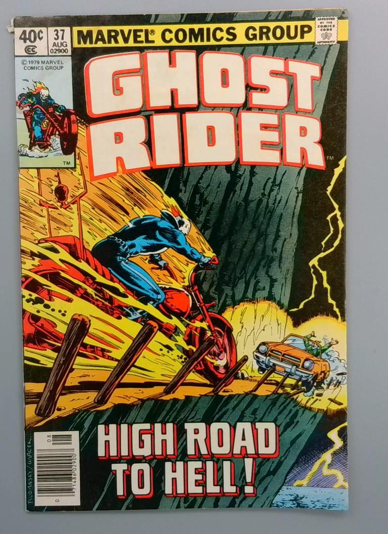 Ghost Rider #37, High Road to Hell!, Marvel Comics Group, 1979