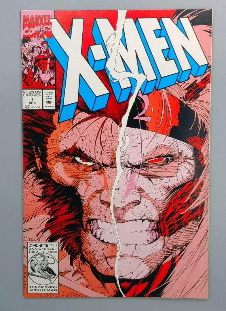 Uncanny X-Men #7, NM Marvel Comics, 1992