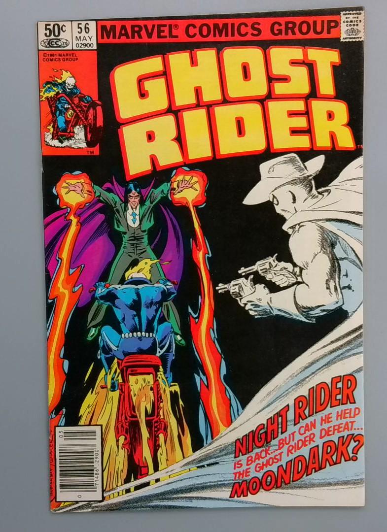 Ghost Rider #56, FN Marvel Comics, 1981