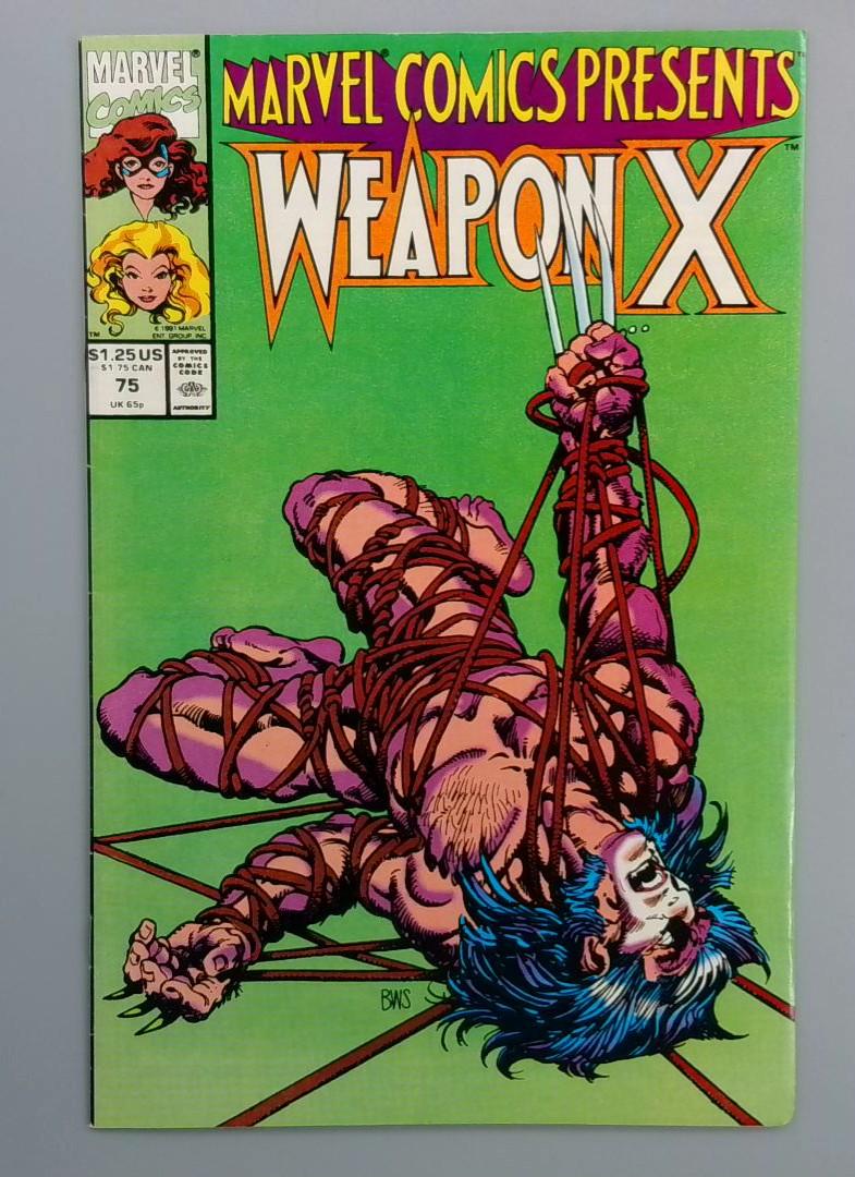 Marvel Comics Presents #75, Weapon-X Marvel Comics, 1997