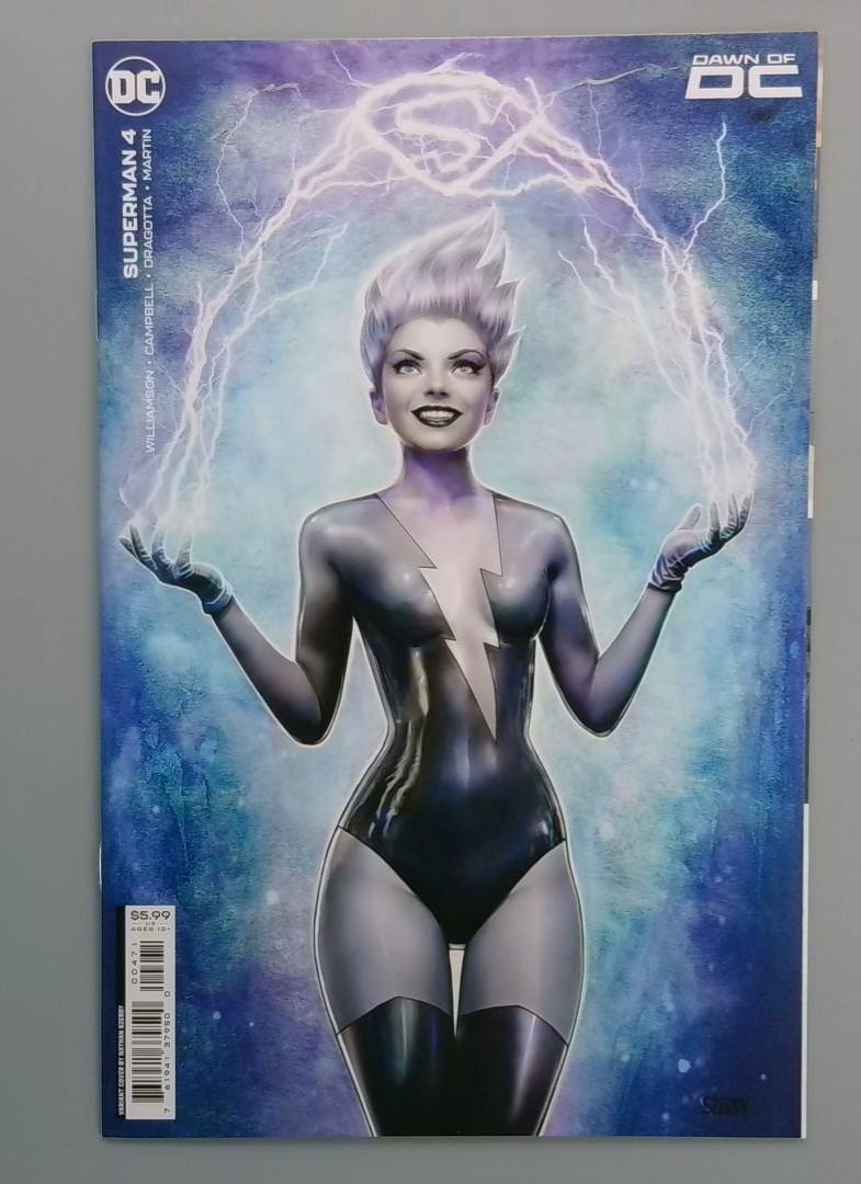 Superman #4, NM NATHAN SZERDY LIVEWIRE VARIANT COVER, DC Comics, 2023