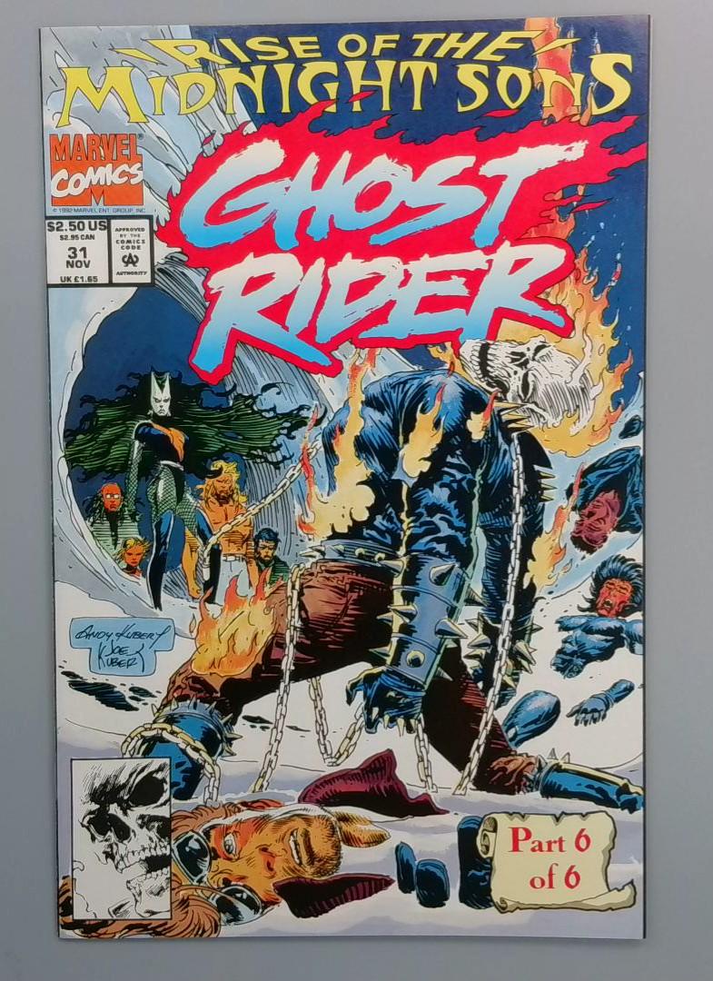 Ghost Rider #30, NM Part 6 of 6, Marvel Comics, 1991