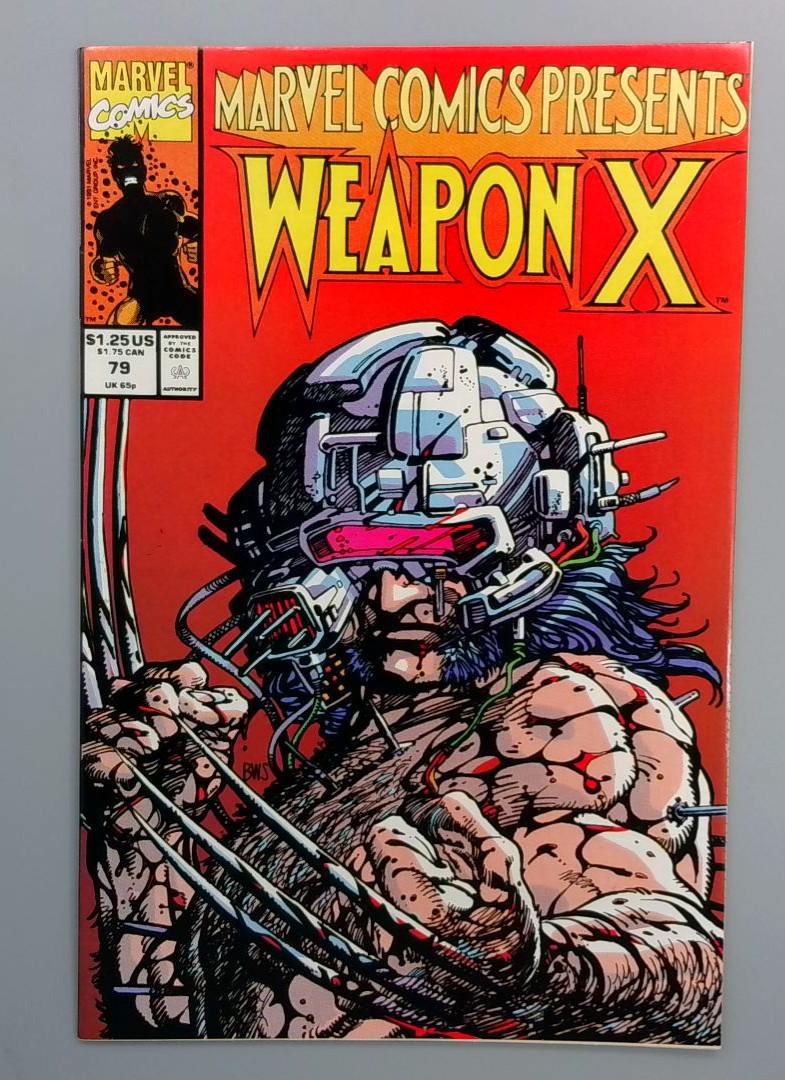 Marvel Comics Presents #79, NM- 1st Full Weapon X, Marvel Comics, 1994