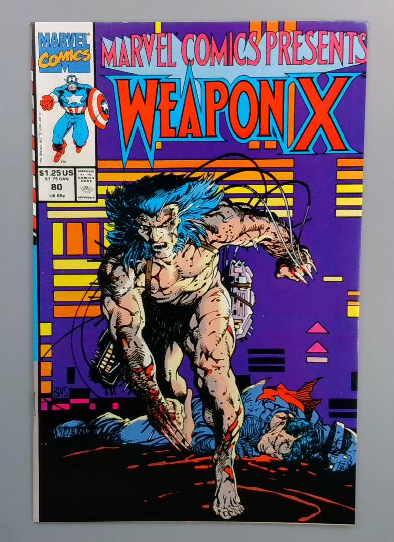 MArvel Comics Presents #80, NM Weapon X Marvel Comics, 1995