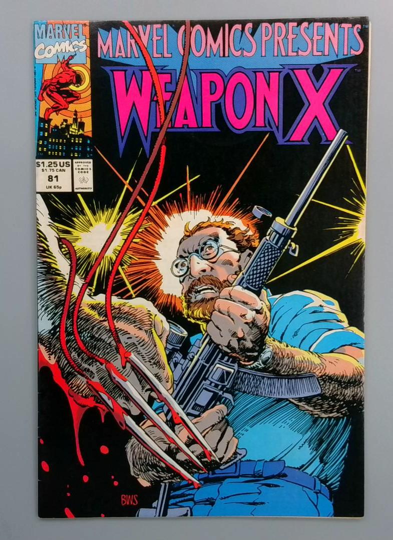 Marvel Comics Presents #81, VF Weapon X Marvel Comics, 1993