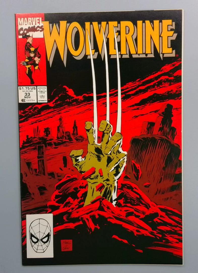 Wolverine #33, NM Marvel Comics, 1990