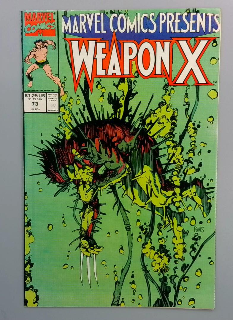 Marvel Comics Presents: #73, VF/NM Weapon X Marvel Comics, 1991