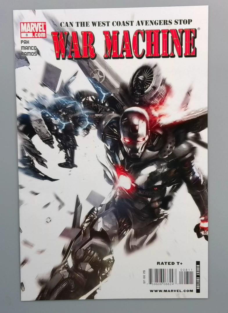 War Machine #8, NM Marvel Comics, 2009
