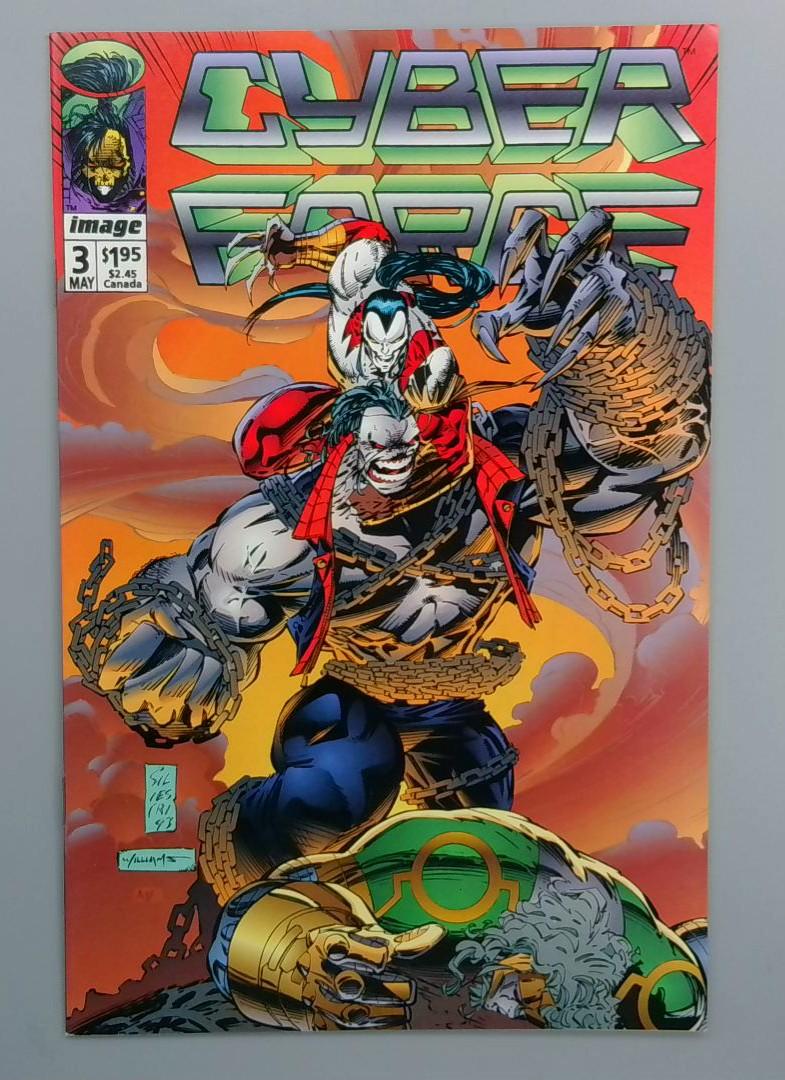 Cyber Force #3, Image, May 1993
