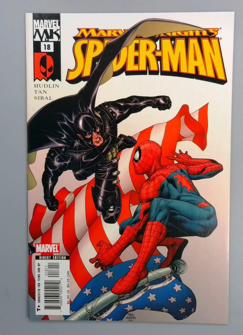 Spider-Man #18, Marvel Knights Marvel, Direct Edition