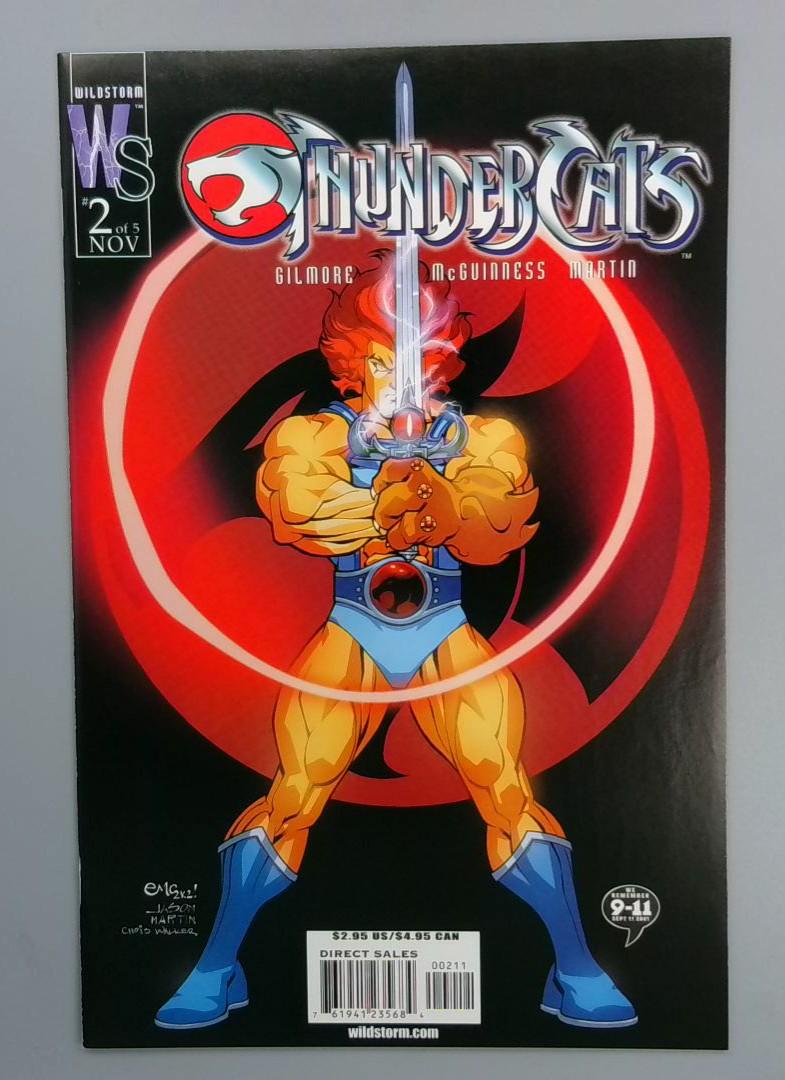 Thundercats #2, NM Wildstorm, Nov 2002