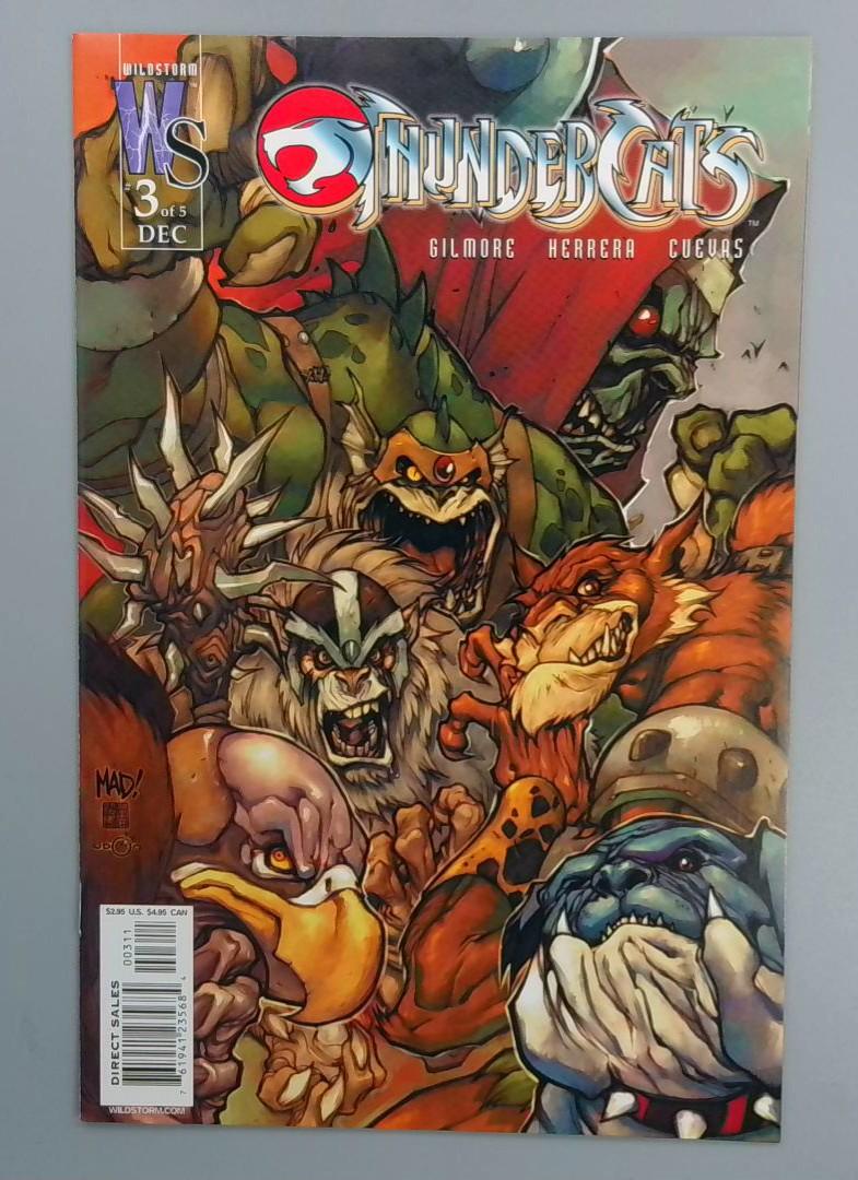 Thundercats #3, NM Joe Madureira Variant Cover Wildstorm, 2002