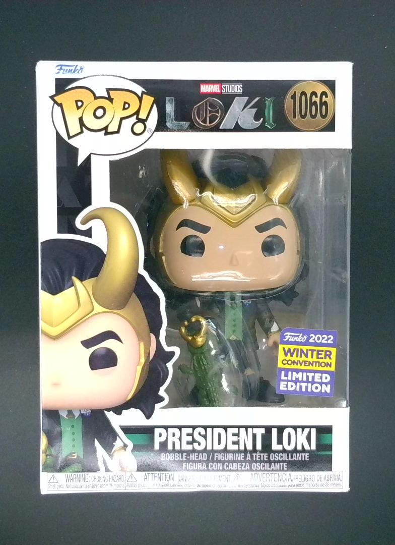 Funko Pop! President Loki #1066, Marvel Studios, 2022 Winter Con LE