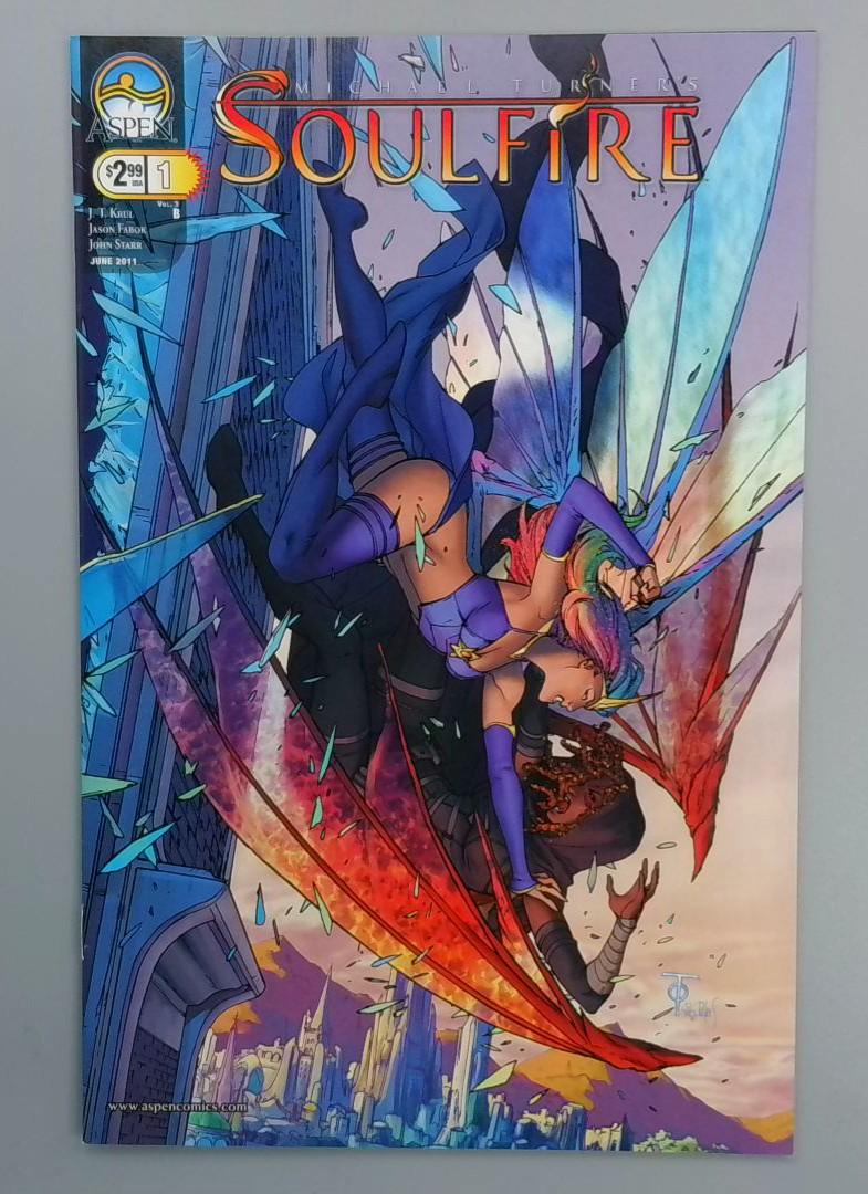 Soulfire #1, NM Aspen Comics, 2011