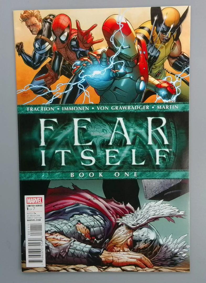 Fear Itself #1, VF+ Marvel Comics, 2011
