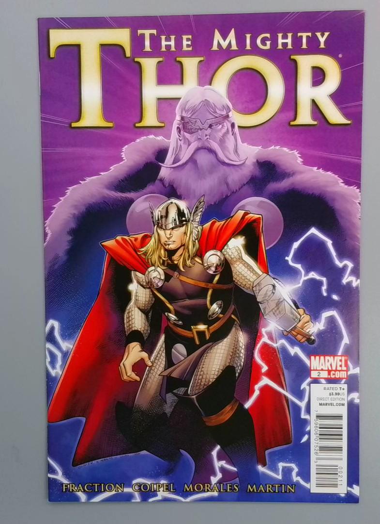 The Mighty Thor #2, NM Fraction Coppel Morales Martin, Marvel, 2011