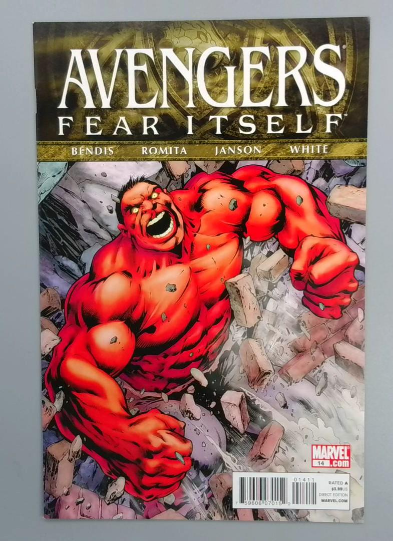 Avengers: Fear Itself #14, NM Marvel Comics, 2011