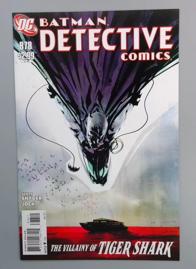 Detective Comics #878, NM The Villainy of Tiger Shark, DC Comics, 2011