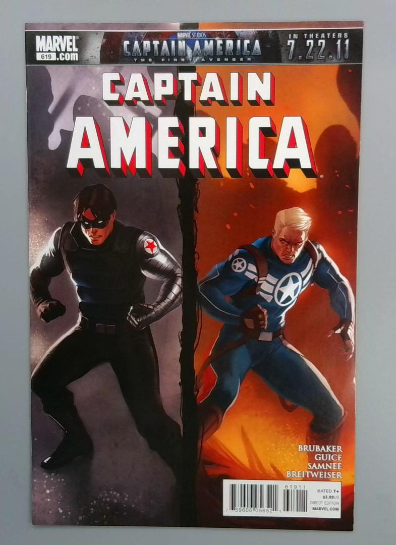 Captain America #619, NM- Marvel Comics, 2011
