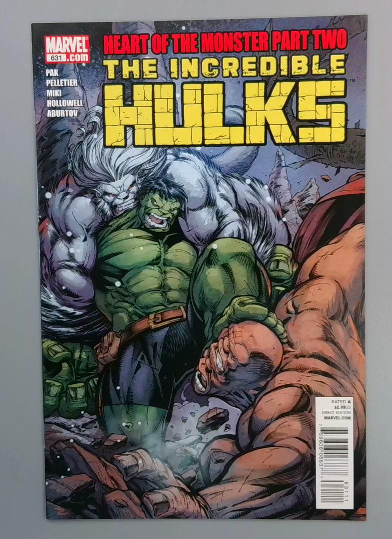 Incredible Hulks #631, NM Wendigo, Bi-Beast, Marvel Comics, 2011