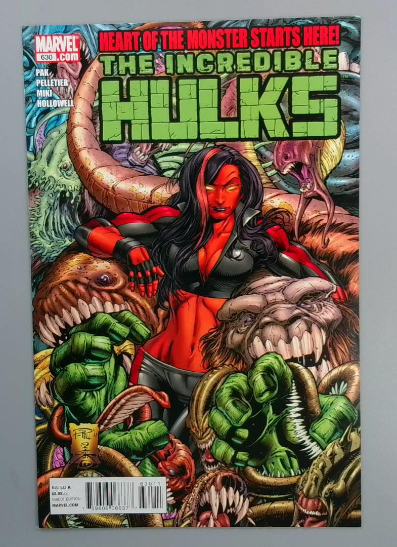 Incredible Hulks #630, NM Marvel Comics, 2010
