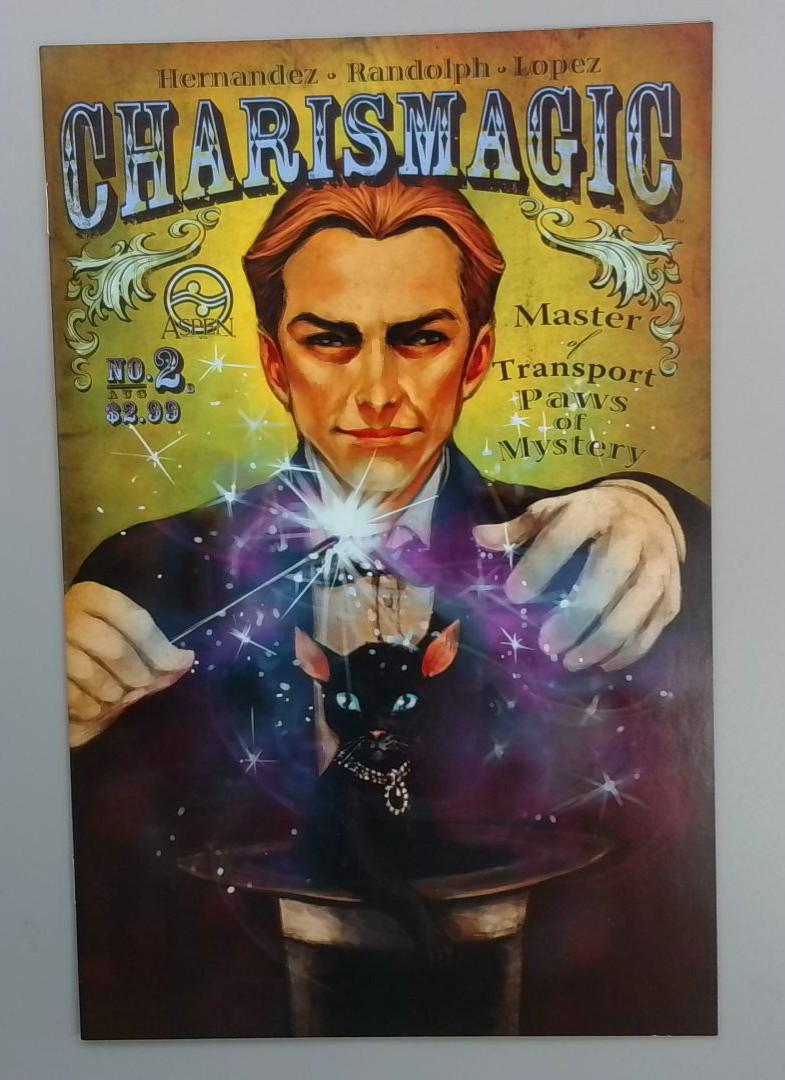 Charismagic #2, NM Master of Transport Paws of Mystery, Aspen Comics, 2009