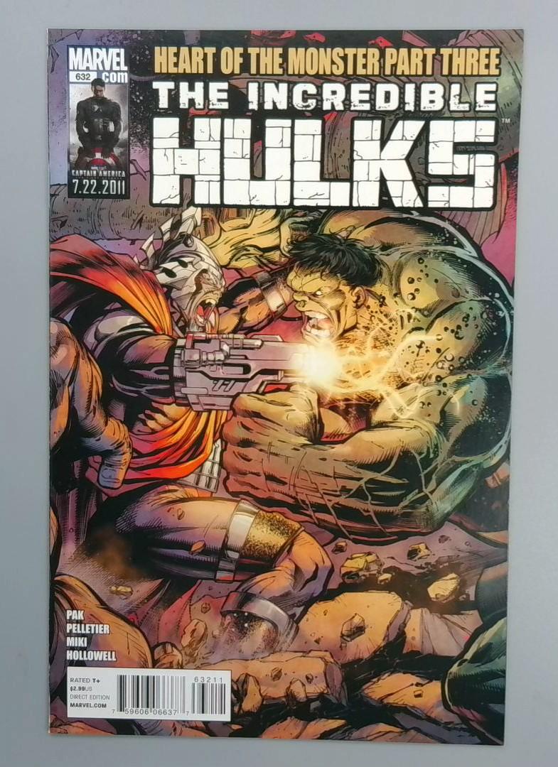 Incredible Hulks #632, NM Heart of the Monster Part Three, Marvel, 2011
