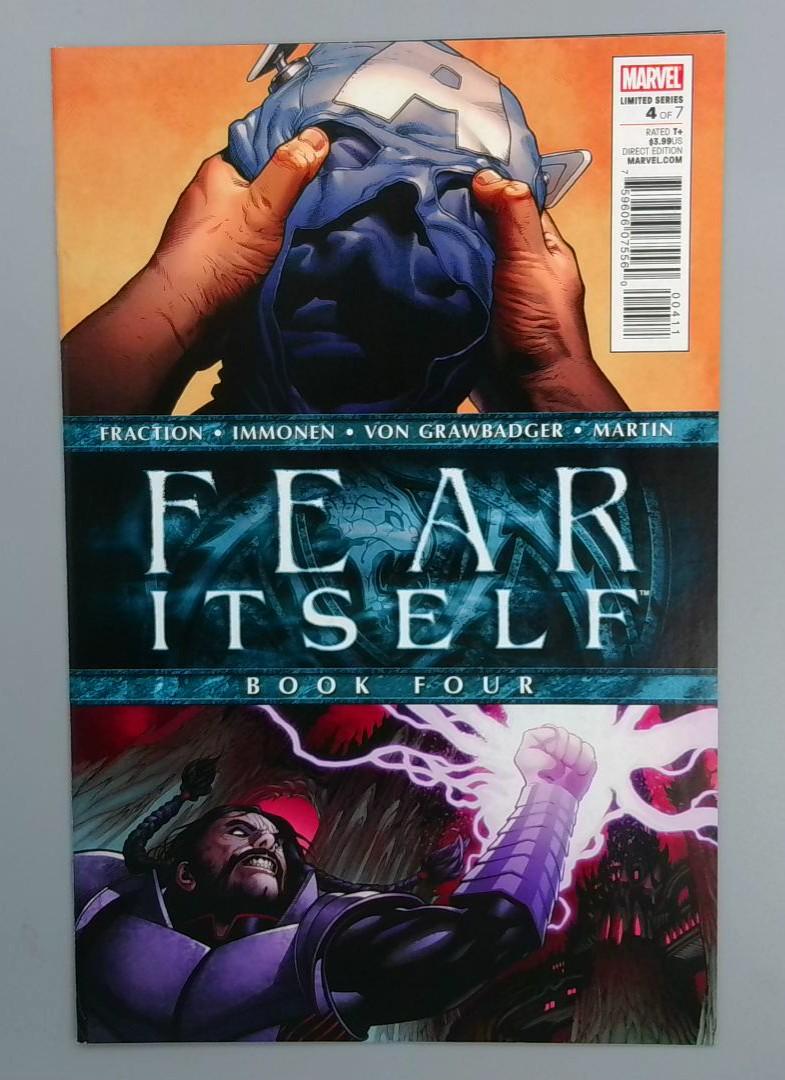 Fear Itself #4, NM Marvel Comics, 2011