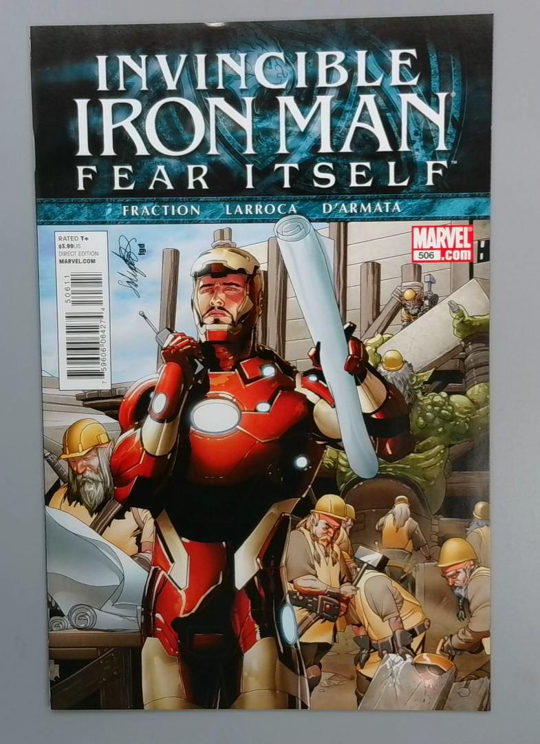 Invincible Iron Man #506, NM Fear Itself, Marvel, 2011