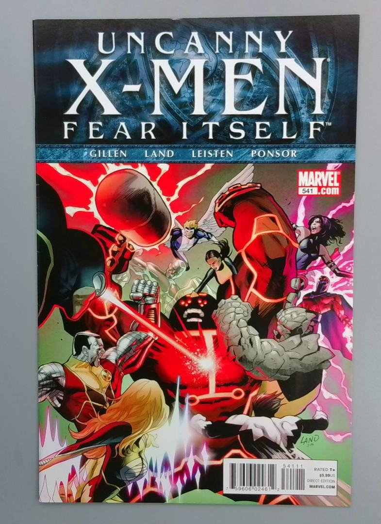Uncanny X-Men #541, NM Fear Itself, Marvel Comics, 2011