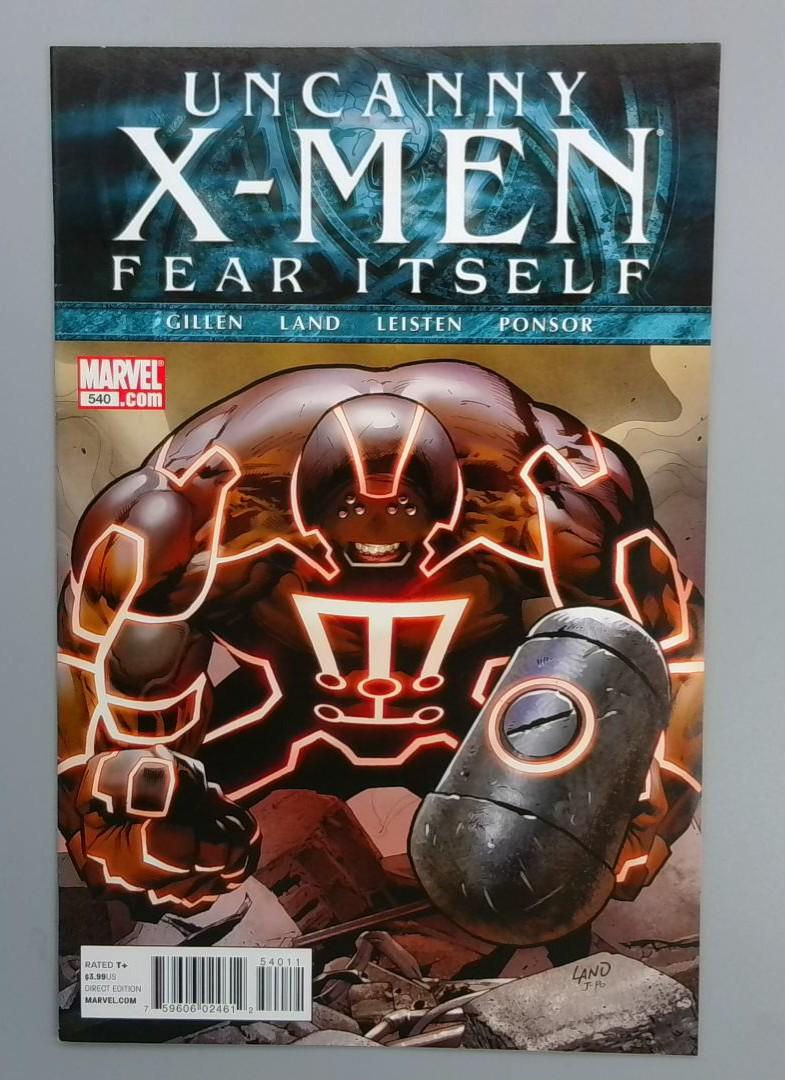 Uncanny X-Men #540, VF Rare Fear Itself, Marvel, 2011