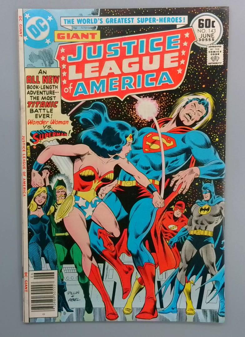 Justice League of America #143, VF DC Comics, June 1985